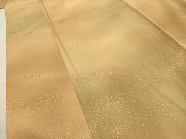 平和屋着物■上質な小紋　霞文　暈し染め　正絹　逸品　AABI4056sx
