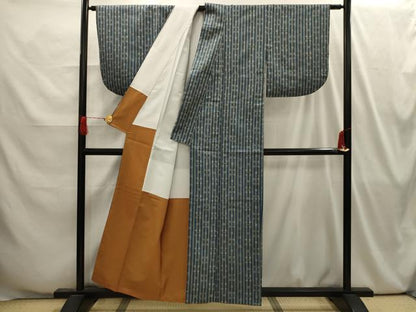 平和屋着物■上質な紬　花間道　正絹　逸品　AABI4059sx
