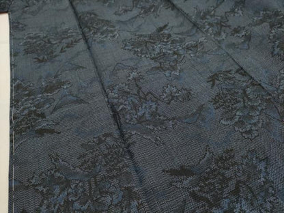 平和屋着物■上質な紬　風景文　正絹　逸品　AABI4064sx