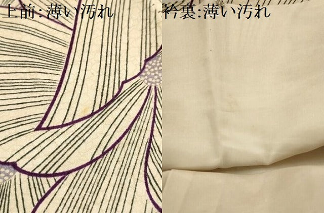 平和屋着物■上質な小紋　花尽くし　正絹　逸品　AABI4084sx
