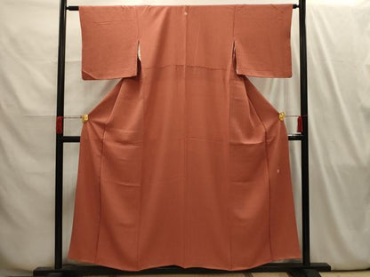 平和屋着物■本草木染作家　圓啓　江戸小紋　鮫小紋柄　正絹　逸品　AABI4109sx