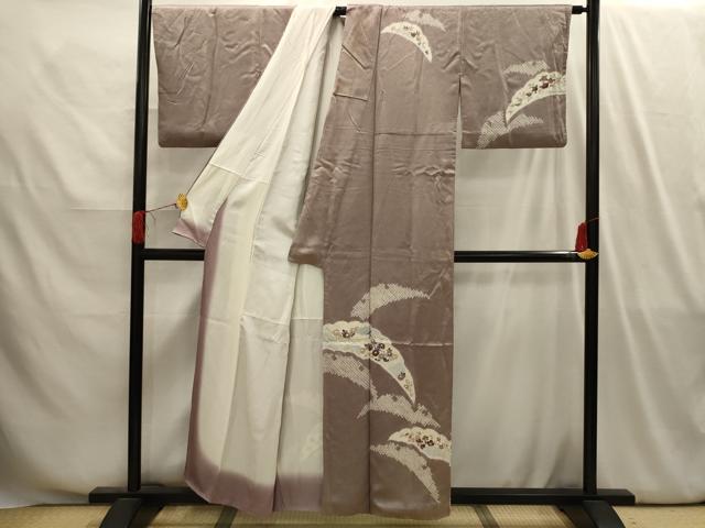 平和屋着物■訪問着　絞り　花籬文　正絹　逸品　AABI4111sx