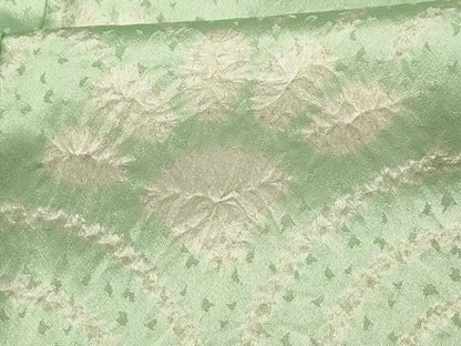 平和屋着物■上質な小紋　絞り　青海波　正絹　逸品　AABI4116sx