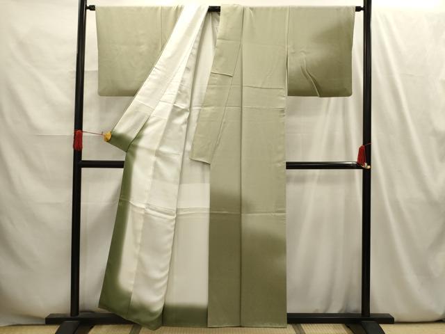 平和屋着物■江戸小紋　訪問着　霞文　暈し染め　正絹　逸品　AABI4125sx