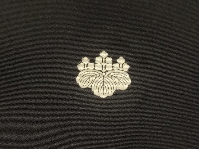平和屋着物■豪華黒留袖 駒刺繍 蔓帯飛鶴吉祥花文 金彩 正絹 逸品 AABI4141sx