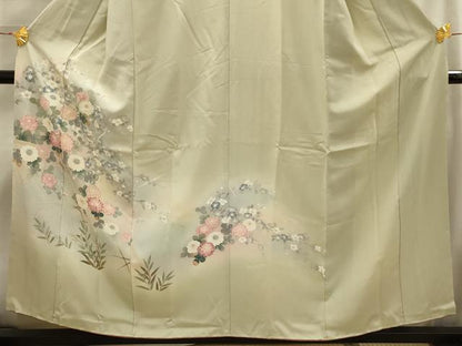 平和屋着物■訪問着 友禅 花籬文 暈し染め 正絹 逸品 AABI4150sx