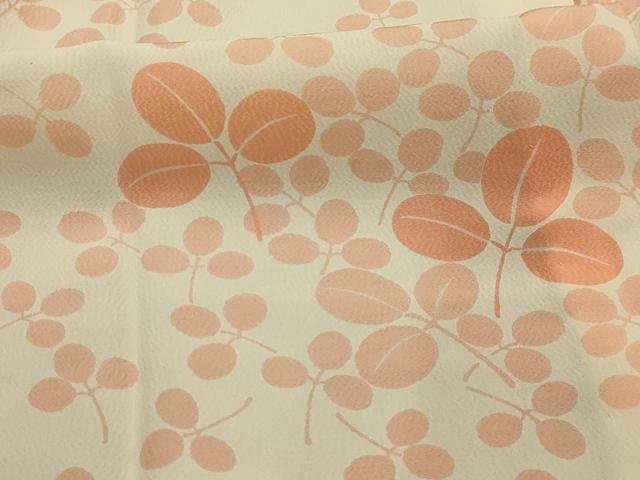 平和屋着物■長襦袢　単衣　萩　正絹　逸品　AABI4153sx