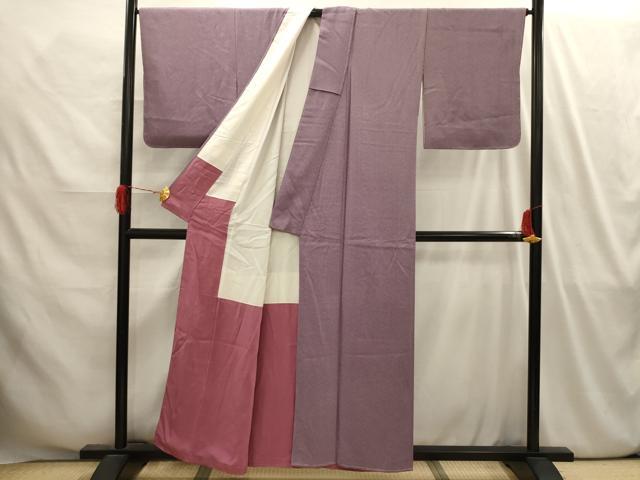平和屋着物■江戸小紋 鮫小紋柄 正絹 逸品 AABI4155sx
