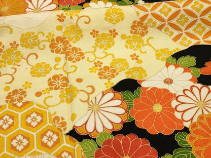 平和屋着物■訪問着 吉祥花文 金彩 正絹 逸品 AABI4160sx