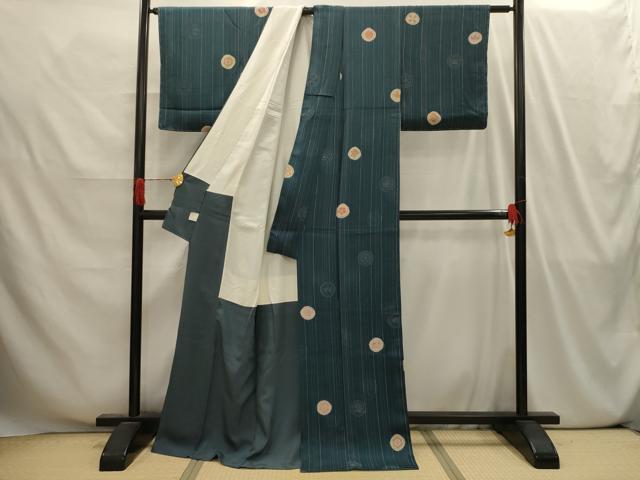 平和屋着物■訪問着 花丸文 正絹 逸品 AABI4170sx