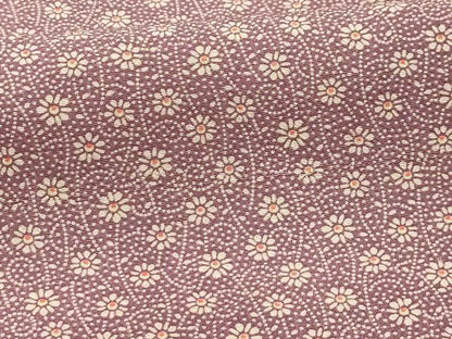 平和屋着物■上質な小紋 花唐草文 正絹 逸品 AABI4173sx