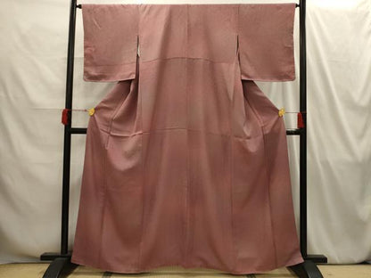 平和屋着物■上質な小紋 霞文 暈し染め 正絹 逸品 AABI4177sx