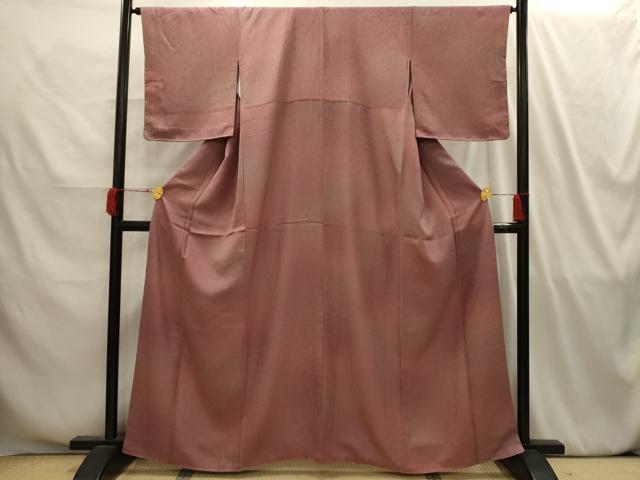 平和屋着物■上質な小紋 霞文 暈し染め 正絹 逸品 AABI4177sx