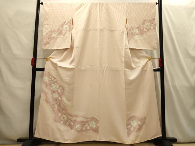 平和屋着物■訪問着 辻が花 手描き 絞り 正絹 逸品 AABI4191sx