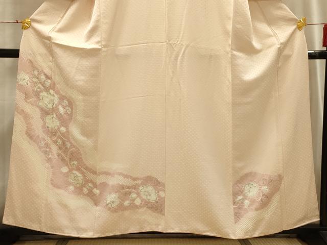 平和屋着物■訪問着 辻が花 手描き 絞り 正絹 逸品 AABI4191sx
