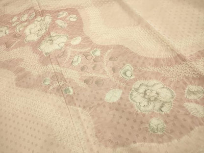 平和屋着物■訪問着 辻が花 手描き 絞り 正絹 逸品 AABI4191sx