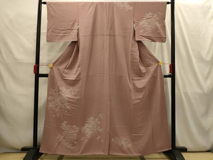 平和屋着物■訪問着　風景文　正絹　逸品　AABI4203sx