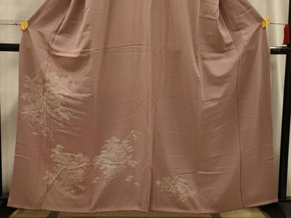 平和屋着物■訪問着　風景文　正絹　逸品　AABI4203sx