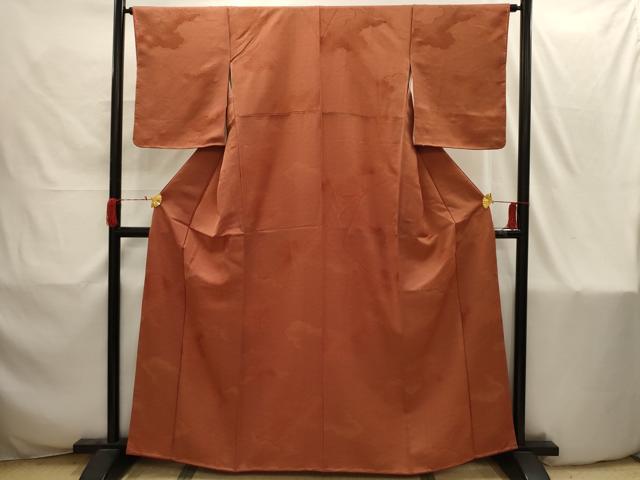平和屋着物■江戸小紋　雲霞文　行儀　正絹　逸品　AABI4216sx