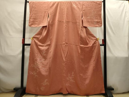 平和屋着物■訪問着　笹竹文　正絹　逸品　AABI4217sx