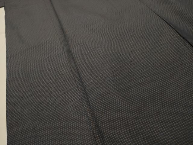 平和屋着物■男性　紬　横段文　正絹　逸品　AABI4220sx