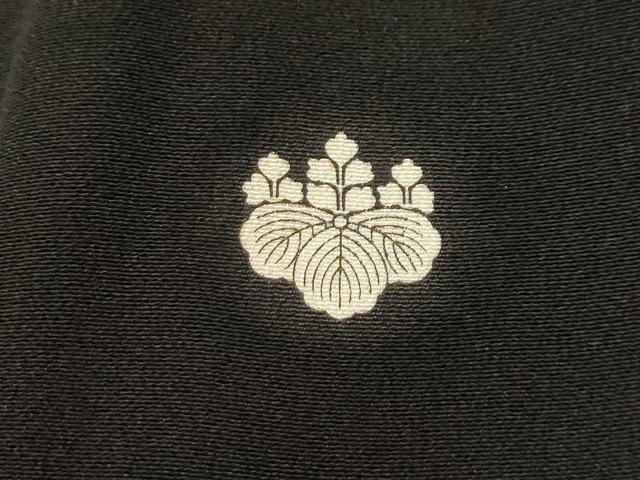 平和屋着物■豪華黒留袖　駒刺繍　群れ鶴風景文　暈し染め　金彩　正絹　逸品　AABI4247sx