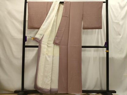 平和屋着物■上質な小紋　立分銅　正絹　逸品　AABI4252sx