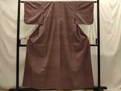 平和屋着物■上質な紬　霞文　正絹　逸品　AABI4261sx