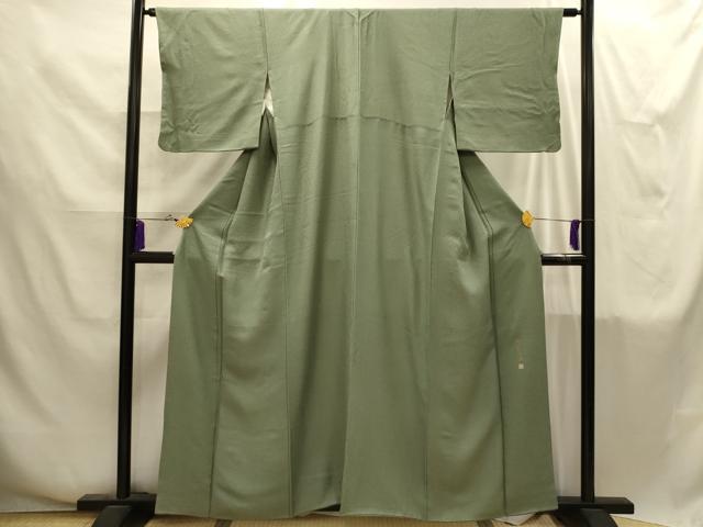 平和屋着物■伝統工芸師　服部光擴　江戸小紋　鮫小紋柄　正絹　逸品　AABI4268sx