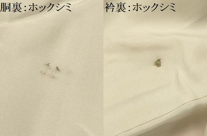 平和屋着物■訪問着　中国三大刺繍　相良刺繍　破れ色紙花文　暈し染め　正絹　逸品　AABI4270sx