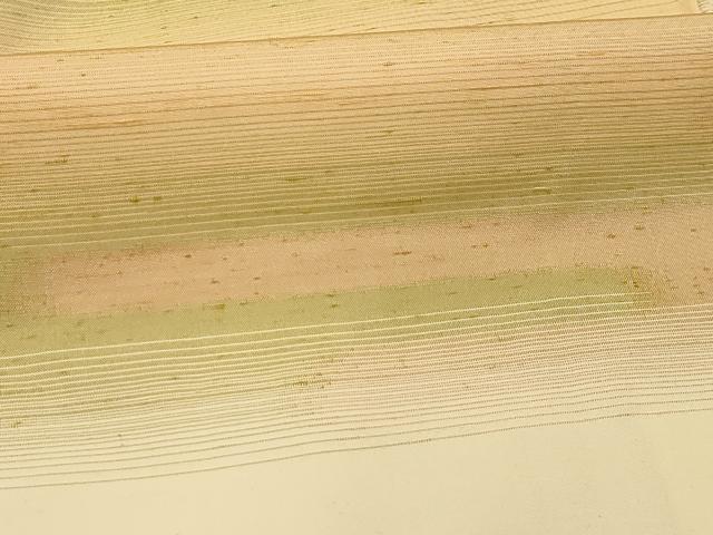 平和屋着物■上質な紬　霞文　正絹　逸品　AABI4275sx