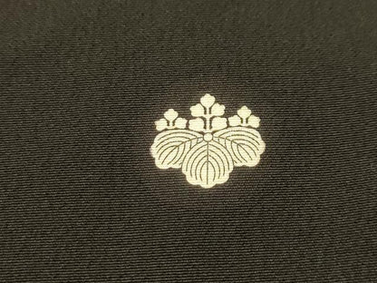 平和屋着物■豪華黒留袖　螺鈿　渡橋飛鳥浜松文　金銀彩　正絹　逸品　AABI4278sx