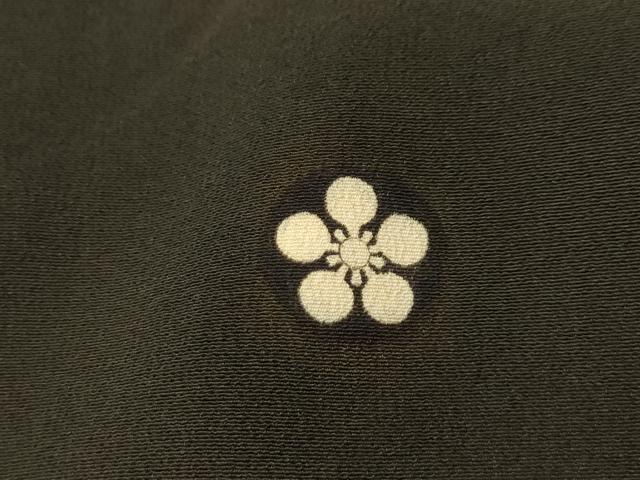 平和屋着物■豪華黒留袖　駒刺繍　立波扇面文　正絹　逸品　AABI4284sx