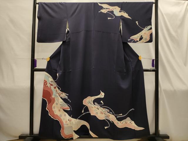 平和屋着物■訪問着　横笛　正絹　逸品　AABI4304sx
