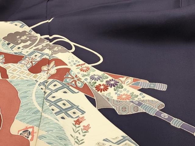 平和屋着物■訪問着　横笛　正絹　逸品　AABI4304sx