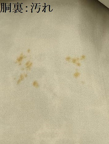 平和屋着物■上質な小紋　風景文　鬼しぼ縮緬　正絹　逸品　AABI4309sx