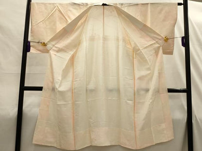 平和屋着物■長襦袢 無双仕立て 花鼓文 暈し染め 正絹 逸品 AABI4324sx
