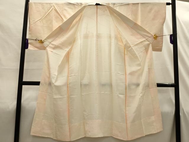 平和屋着物■長襦袢 無双仕立て 花鼓文 暈し染め 正絹 逸品 AABI4324sx
