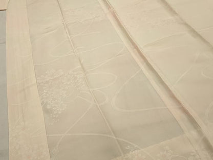 平和屋着物■長襦袢 無双仕立て 花鼓文 暈し染め 正絹 逸品 AABI4324sx