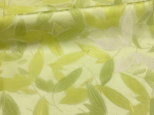 平和屋着物■上質な小紋 地紋起こし 舞葉文 正絹 逸品 AABI4328sx