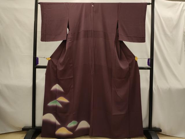 平和屋着物■豪華色留袖 遠山文 暈し染め 胴抜き仕立て 正絹 逸品 AABI4332sx