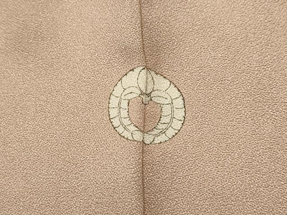 平和屋着物■訪問着 刺繍 芝文 暈し染め 金糸 金彩 正絹 逸品 AABI4334sx