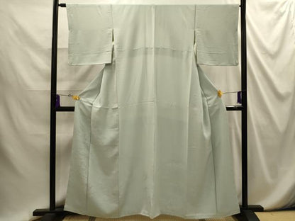 平和屋着物■豪華色留袖 風景地紋 薄雲鼠色 正絹 逸品 AABI4347sx