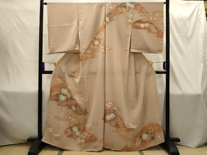 平和屋着物■訪問着 絞り 辻が花 仮絵羽 逸品 未使用 AABI4358sx