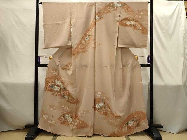 平和屋着物■訪問着 絞り 辻が花 仮絵羽 逸品 未使用 AABI4358sx