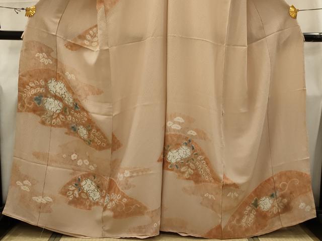 平和屋着物■訪問着 絞り 辻が花 仮絵羽 逸品 未使用 AABI4358sx