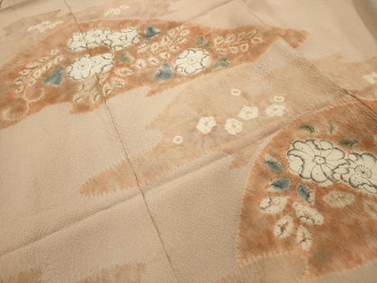 平和屋着物■訪問着 絞り 辻が花 仮絵羽 逸品 未使用 AABI4358sx