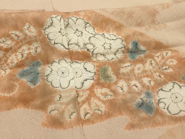 平和屋着物■訪問着 絞り 辻が花 仮絵羽 逸品 未使用 AABI4358sx