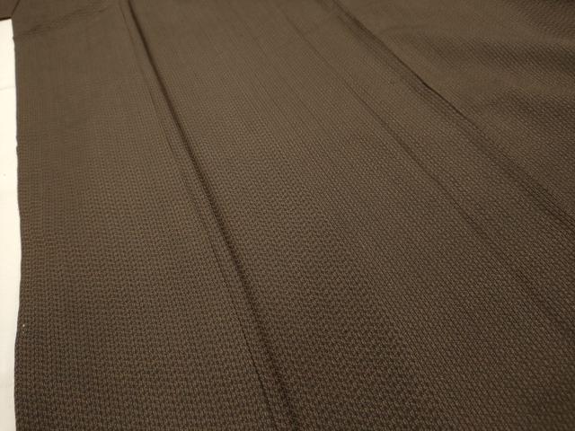 平和屋着物■お召 間道 正絹 逸品 AABI4362sx