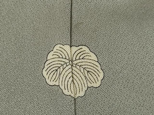 平和屋着物●豪華色留袖　駒刺繍　飛鶴楓文　暈し染め　金彩　正絹　逸品　AABI4405ck